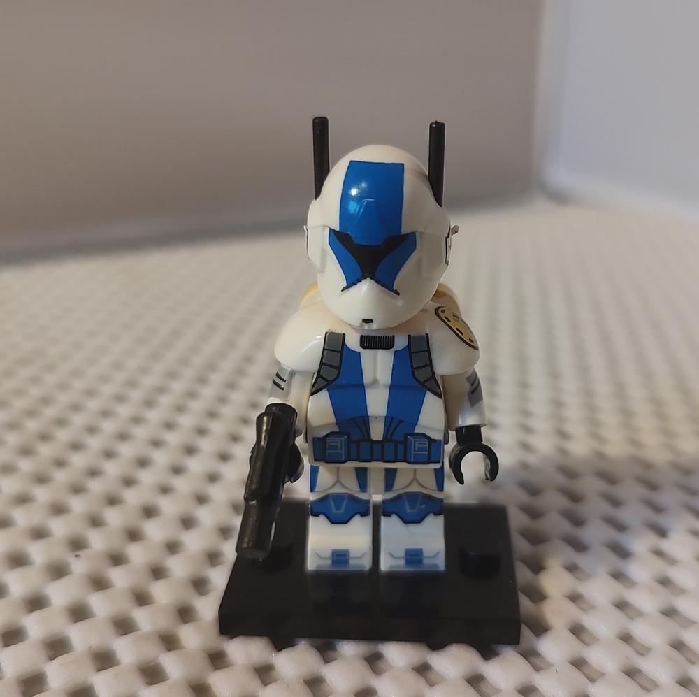 Custom Star Wars Minifigure 501st Communications Chatter Lego Compatible